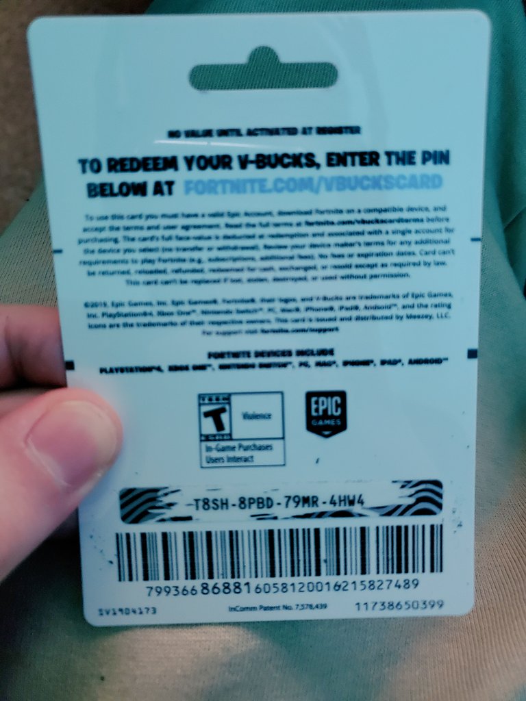 Homeofgames Hi There Gamestop Was Totally Sold Out Of 1 000 V Buck Cards So I Had To Get The 5 000 V Buck Cards Instead Hope That S Okay Drop A Like In 5