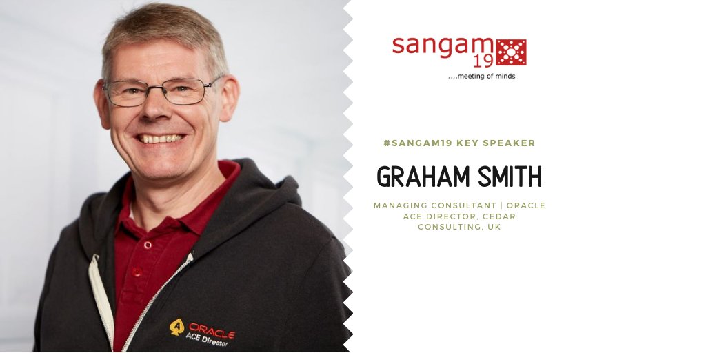 AIOUG's tweet photo. Brush up on your PeopleSoft skills with #PSFT #Guru @grahamsmith_101 Please give a huge welcome to Graham https://t.co/IeTjY0gq8t #sangam19 #SeeYouAtSangam @OracleExadata @Oracle_India @Oracle @OracleDevs @OracleNews @oracleace @groundbreakers @oracleugs @aioug #cloud #oracle https://t.co/SPdUx8NoTV