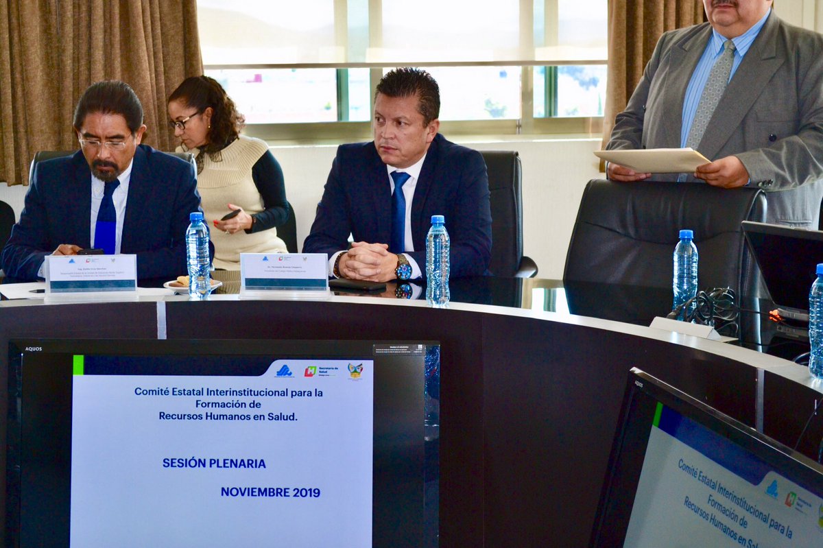 IsssteHidalgo's tweet photo. Subdelegado Médico @Felipe_ArreolaT, presente en Reunión Plenaria del Comité Estatal Interinstitucional para la Formación y Capacitación de Recursos Humanos e Investigación para la Salud del Estado de Hidalgo #CEIFRHS https://t.co/4yOfWBEWh5