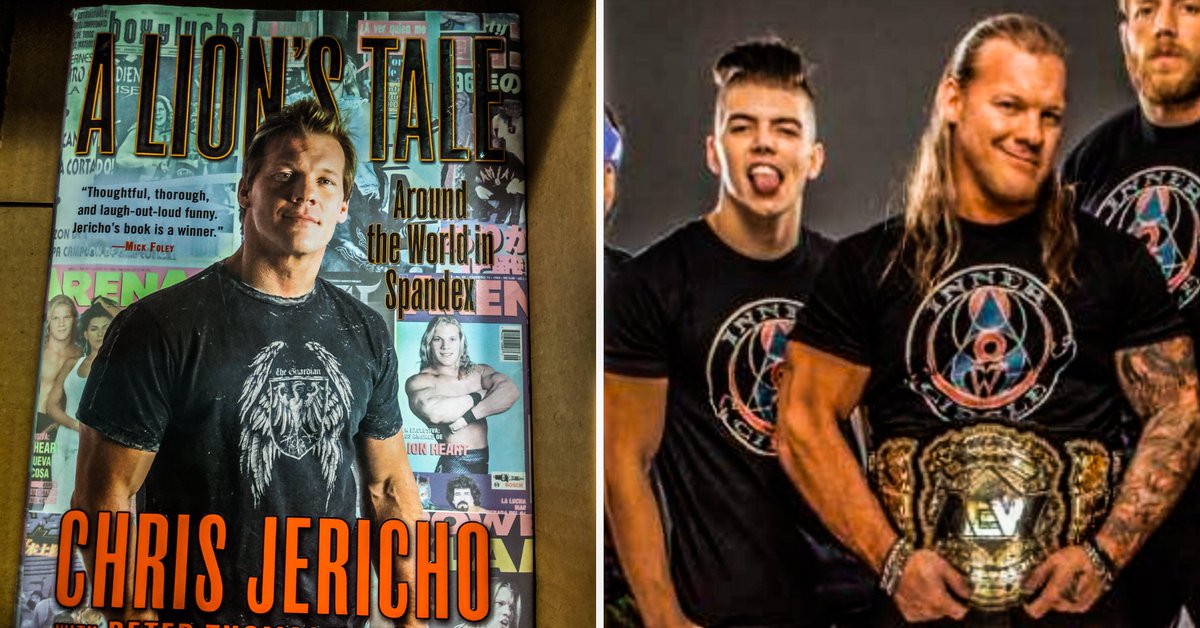 DominicDeAngelo's tweet photo. So real talk, Cody's #AEWDynamite promo prompted me to buy a hardcover version of #ALionsTale this weekend — a very "froot" read, folks.
Now we may have the rise of "Le Champions" in @IAmJericho & @sammyguevara. #NoMoreCallsThisWeekForTomBrady
👇:
https://t.co/SQ4y3wyrWP https://t.co/Pwy2NWAJSZ