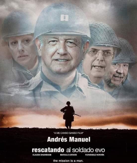 Se pasaron con la mañanera, pinche peliculon bien loco que se aventaron🤣🤣🤣

 #AMLOtraidorMX