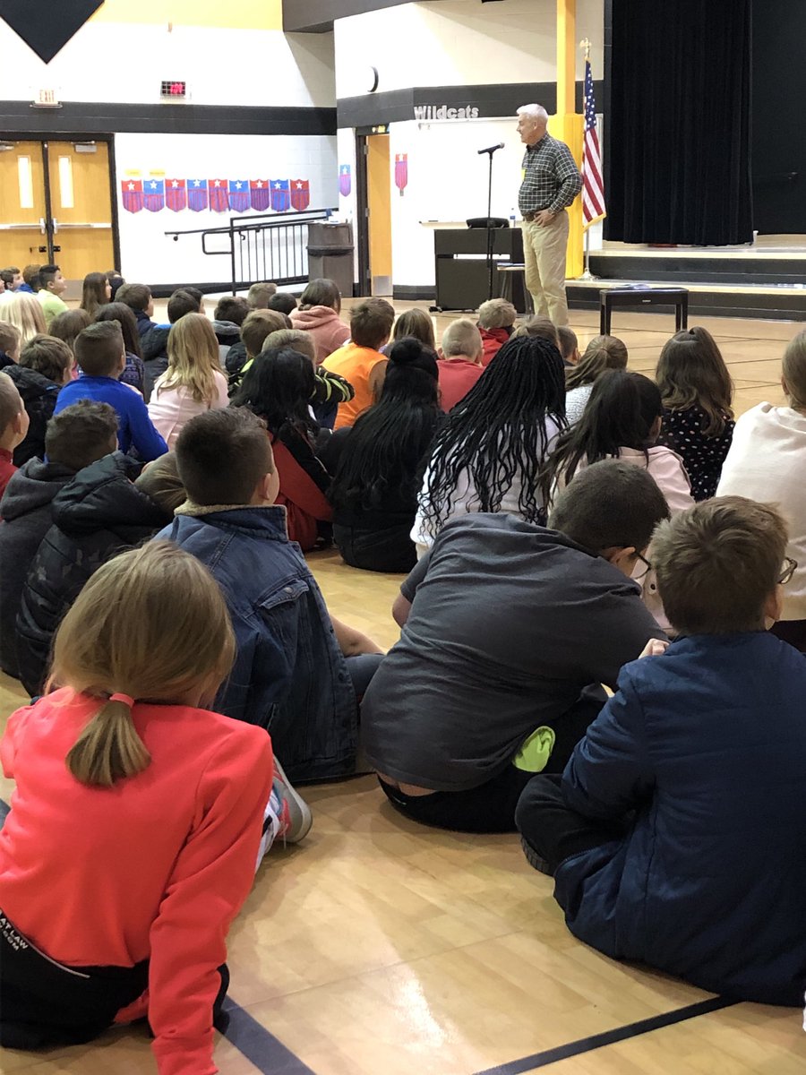 Enjoyed the author who came and visited today.  I can’t wait to remind my kids how many times he had to rewrite his story!!! #twittertuesday #carverstrong