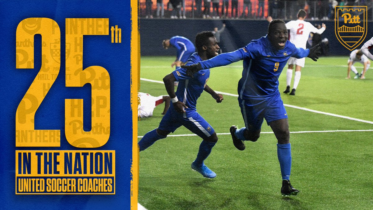 Pitt_MSOC's tweet image. For the first time since 2002, the Pitt men's soccer team has cracked the top 25!

#H2P