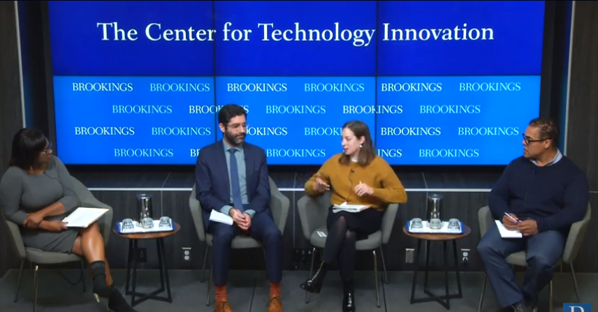 Tuning in @BrookingsInst. 'We have to understand whether algorithms have bias against women & people of color' in healthcare, employment, asset-building, criminal justice&other areas. Discrimination causes #hunger & #poverty. #AlBias @drturnerlee @s010n @Natasha_Duarte  @ricanekk