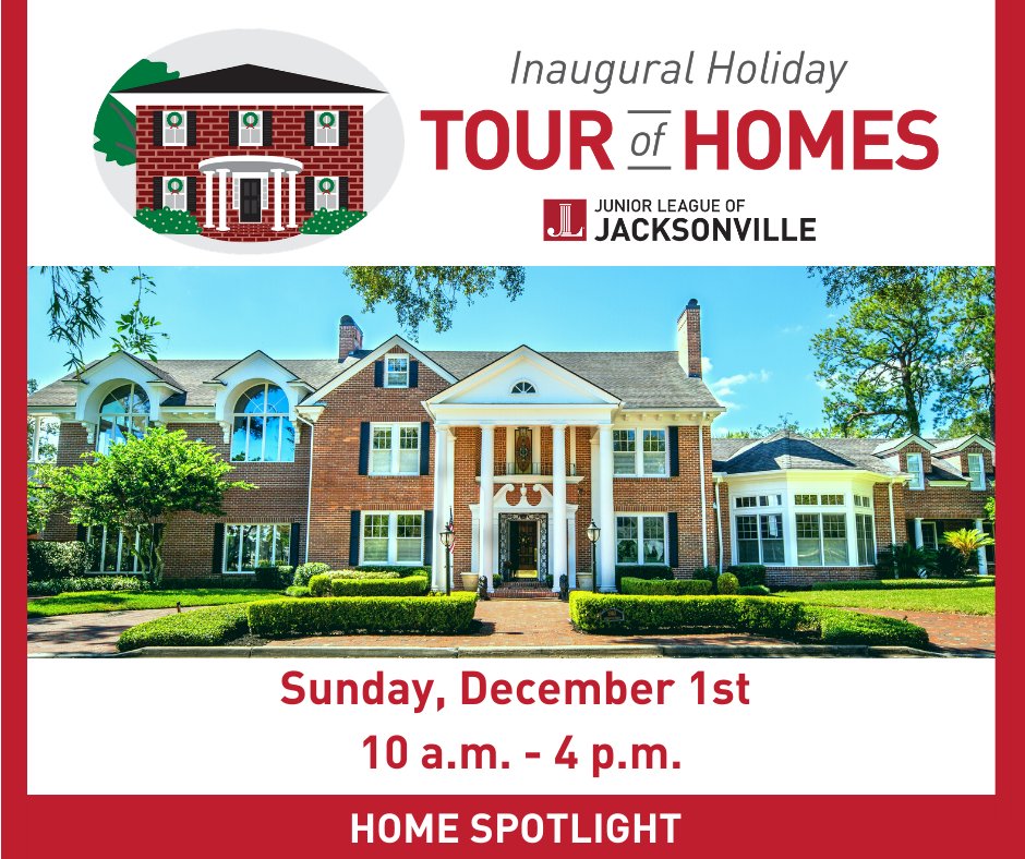 jljax's tweet photo. It’s Home Spotlight Time! Interested in seeing how a designer transforms this home? Be sure to mark your calendar for Sunday, December 1st between 10 a.m. and 4 p.m. for the Inaugural Holiday Tour of Homes! Tickets can be purchased at https://t.co/puYc7jkaBu  #iamjljax https://t.co/QPqdSUzKn2