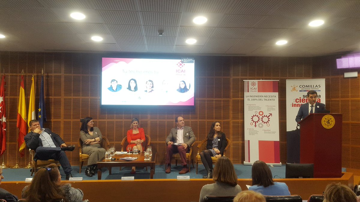 Today with <a href="/IcaiMujer/">ICAIMujer</a> with collaboration of <a href="/CIGREWorld/">CIGRE</a> Women in Engineering Forum in ICAI School of Engineering <a href="/UCOMILLAS/">Universidad Pontificia Comillas</a> . Talent has no gender. Opening speech by Javier Iglesias, Chairman of <a href="/CIGRE_Esp/">CN España de CIGRE</a>