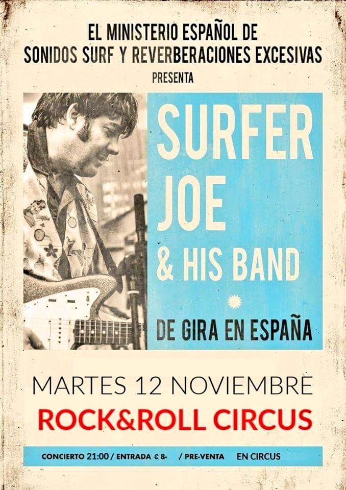 CalleSantaCruz's tweet photo. En un ratín en #RockAndRollCircusLeón, #SurferJoe & His Band.
#Martes12
#CalleDeSantaCruz
#BarrioHúmedo
#LeónEsp https://t.co/nd1aXNoGcR