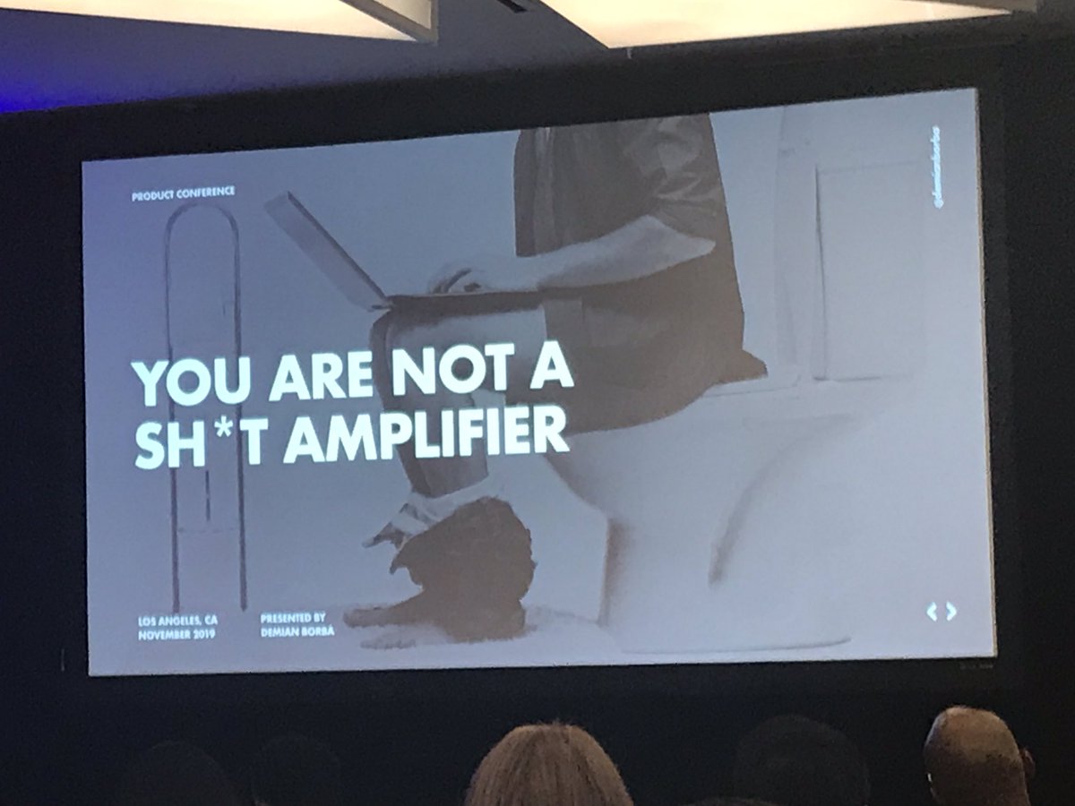 Great advice for newer product managers. Yes focus on the problem but that doesn’t have to mean you are just repeating the negative aspects #prodconla