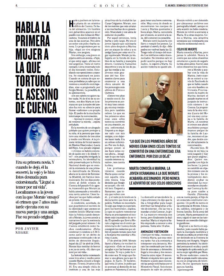 El Mundo ha sido obligado a publicar una sentencia por una entrevista falsa de Javier Negre.