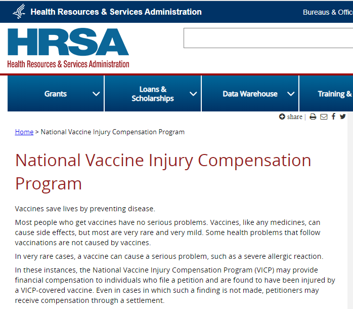 Secondly, people seem to be under the impression that there is 0 risk whatsoever associated with vaccination:Also completely false.In fact, there's an entire government fund set up to compensate the victims of said damage that has paid out over $4 BILLION dollars