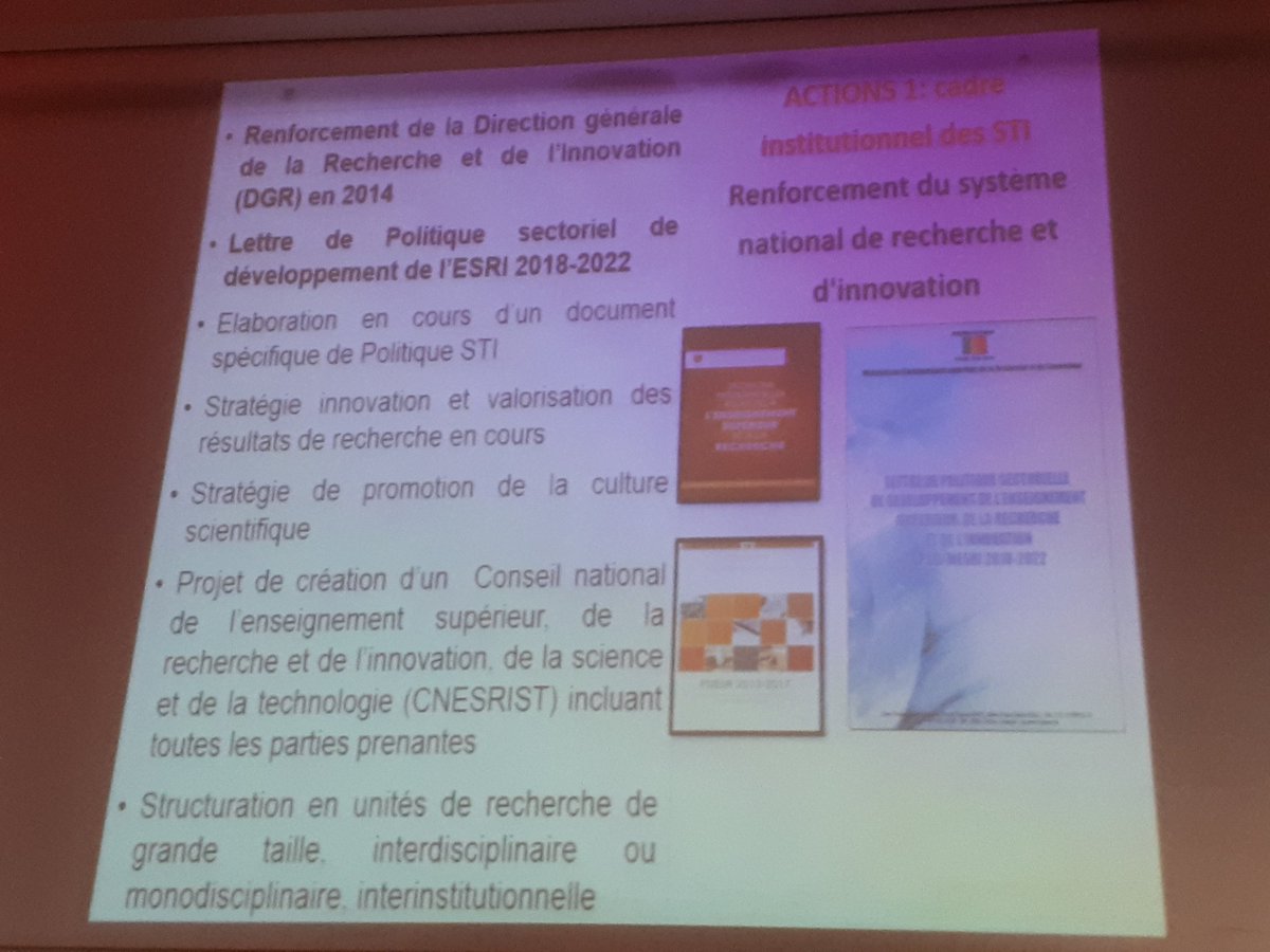 À l'université Cheikh Anta Diop de Dakar aujourd'hui la directrice Afrique de l'Ouest et du Centre du <a href="/IDRC_CRDI/">IDRC | CRDI</a> et moi en avons appris un peu plus sur le dispositif institutionnel de recherche au #Senegal