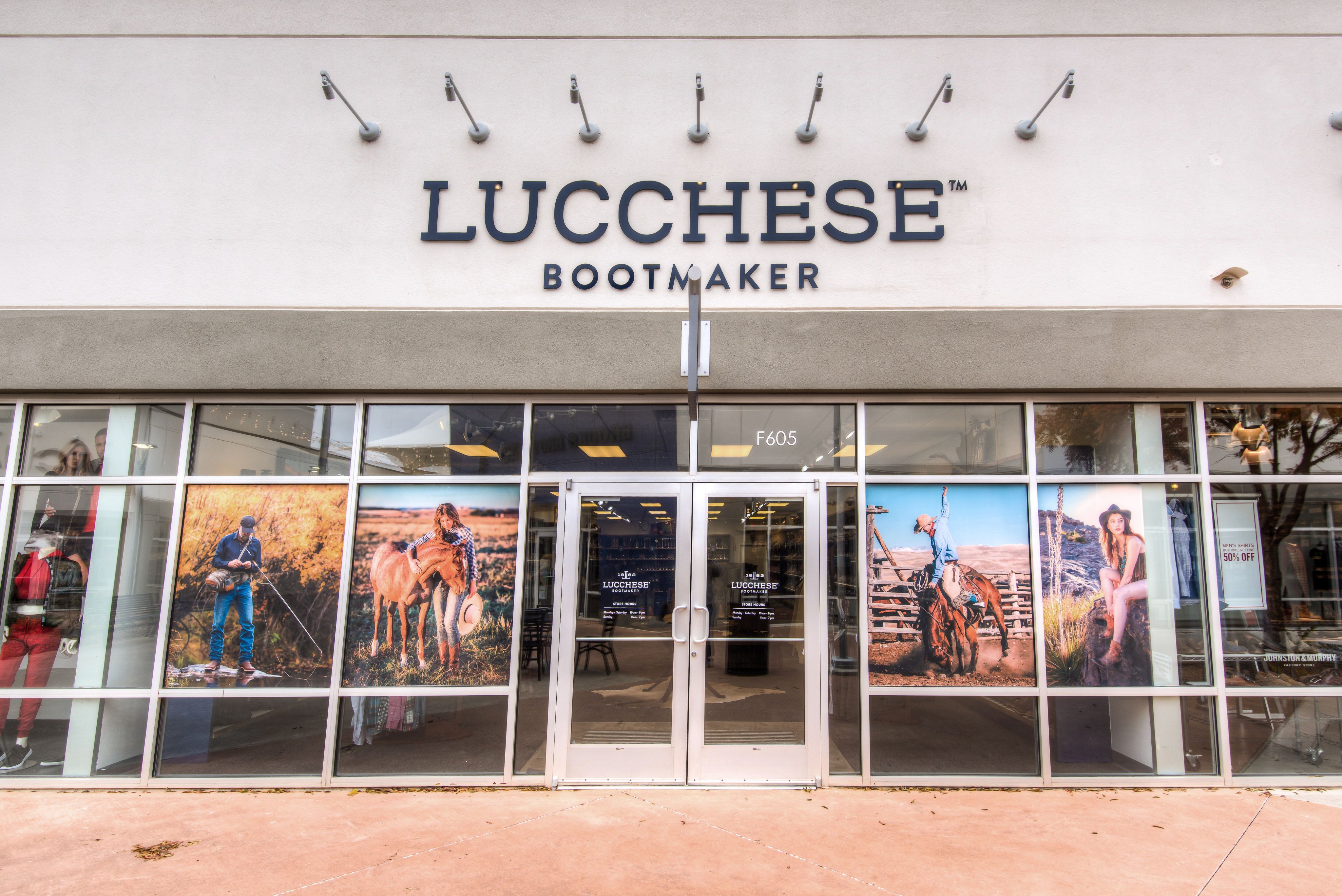 Lucchese factory store clearance