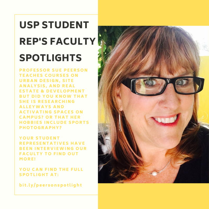 USPUCSD's tweet image. Read more about Professor Sue Peerson at bit.ly/peersonspotlig…