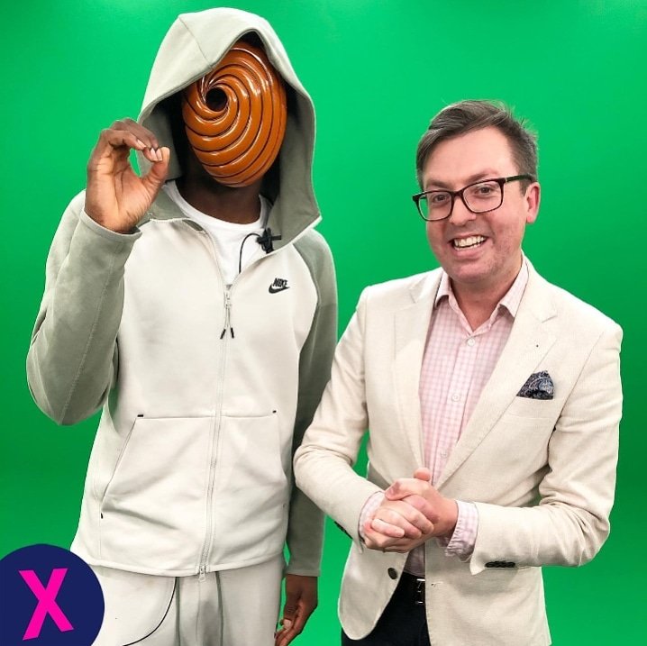 ClassicalKyle's tweet photo. I loved meeting @a9offica — video released on @CapitalXTRA YouTube shortly. 😊 https://t.co/gXYGsKv3t1