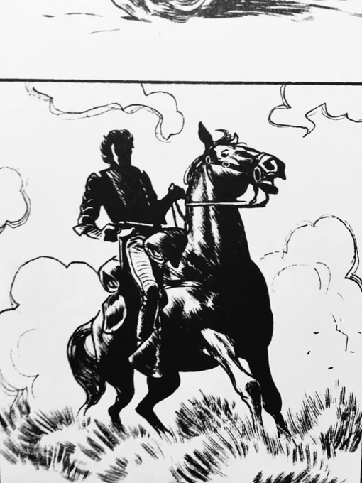 Bravo et merci, @joannsfar et Christophe Blain pour ce Bluebery « Amertume apache »! 