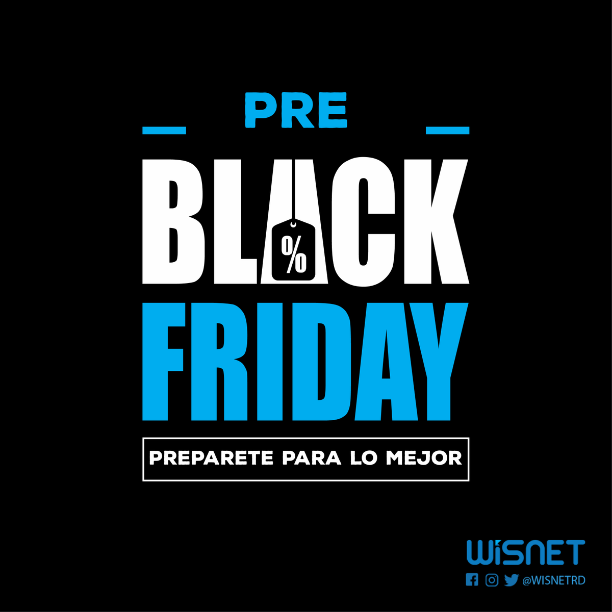 wisnetrd's tweet photo. Este Black friday estará de infarto, todos atentos a nuestras redes.

#wisnetrd #blackfriday2019 #descuentos #tecnologia #republicadominicana https://t.co/YiNKI1dQ6N