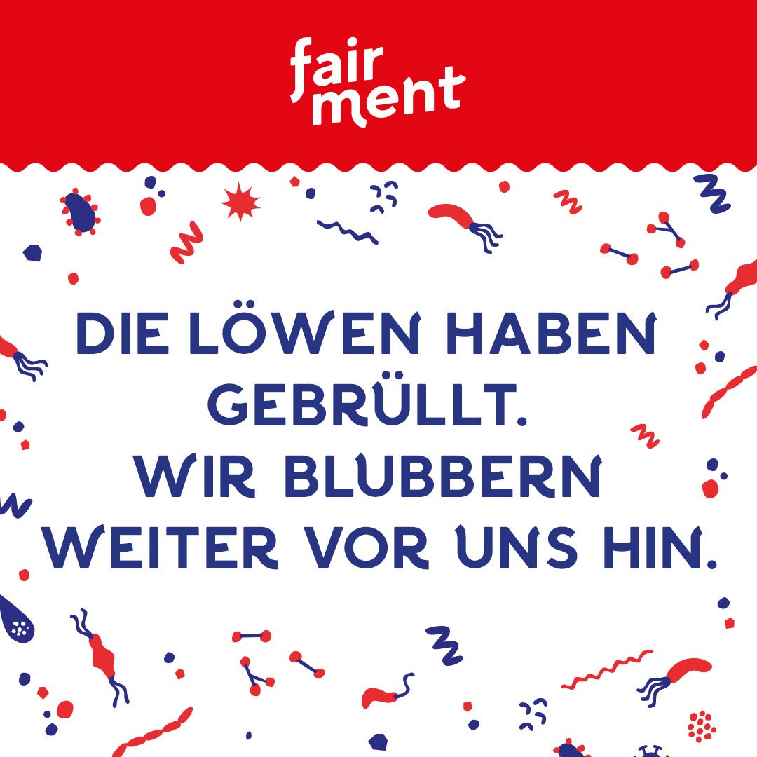 fair_ment's tweet photo. Danke an die Löwen. Danke an unser Team. Danke an alle, die zugeschaut, getwittert, gelobt oder gestänkert haben!

Schaut gerne mal auf https://t.co/7b8TWuDjT9 vorbei.

#dhdl #fairment #dastecktlebendrin #lassmikrobentoben https://t.co/E7xBC14bbF