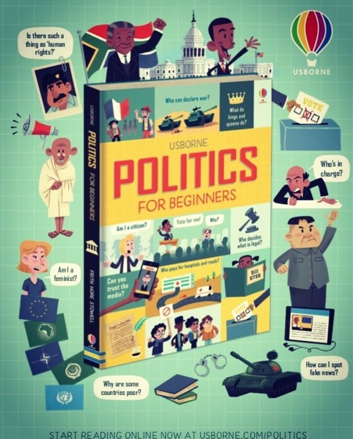 ThatsMyBook's tweet photo. Woop!! Judges Choice Overall Winner and Children's Choice Overall Winner at the #InformationBookAwards tonight is #PoliticsforBeginners!!! Go @Usborne and all the creators. @uksla #IBA19 @Louiestowell @kellanstover #AlexFrith #NonFictionNovember #500KFreeBooksForSchoolsChat https://t.co/OXaEAVpbkr
