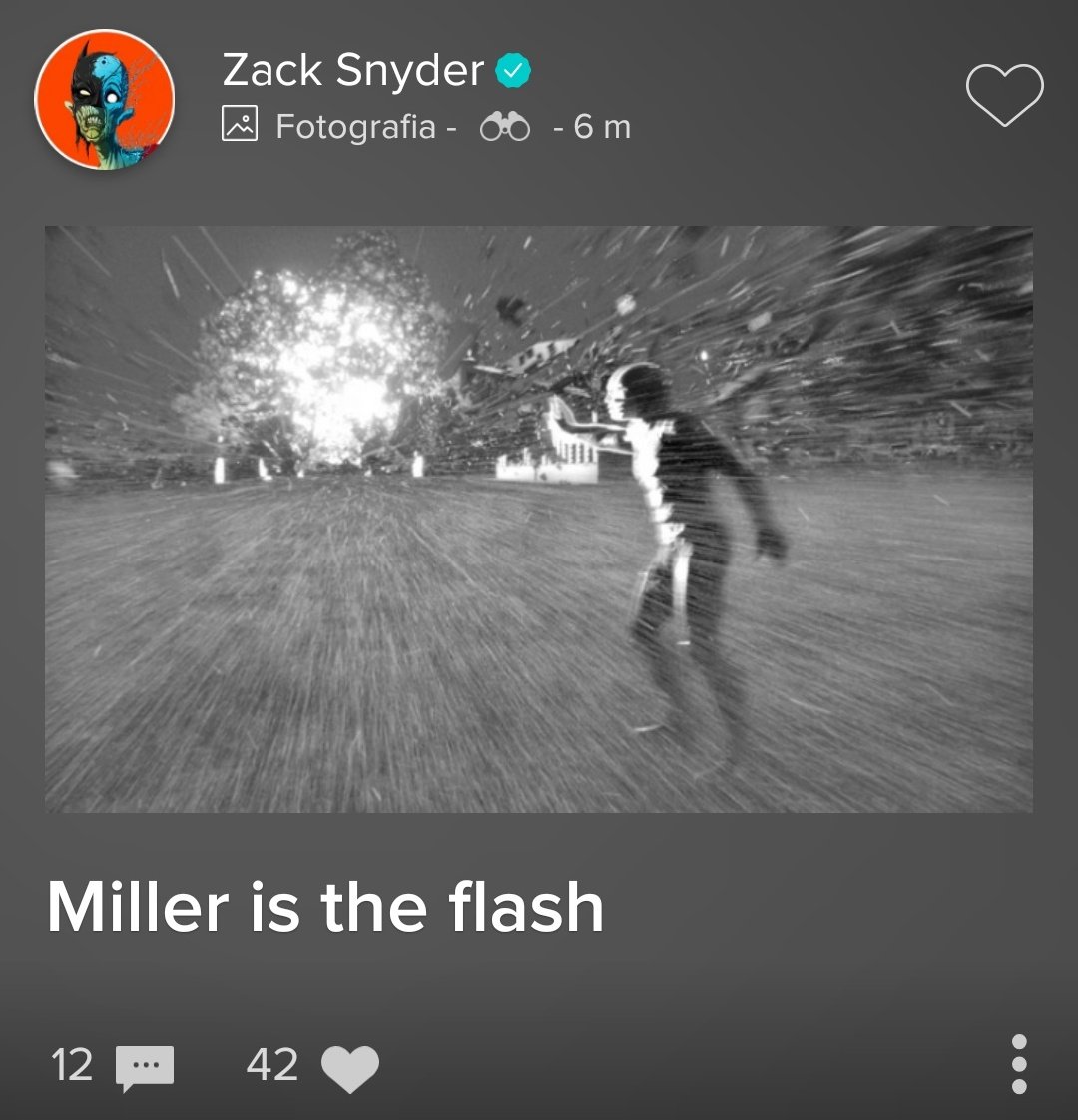 Don't give up, Barry, you can do it.  #ReleaseTheSnyderCut