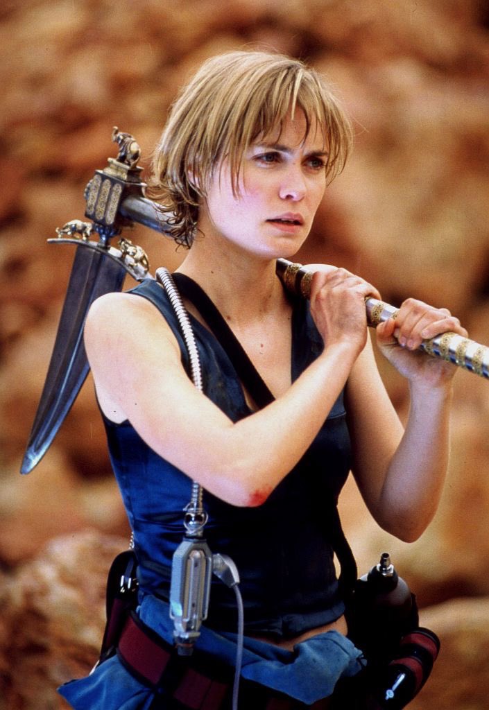 Happy Birthday to Radha Mitchell who turns 46 today!  Pictured here in Pitch Black (2000). 