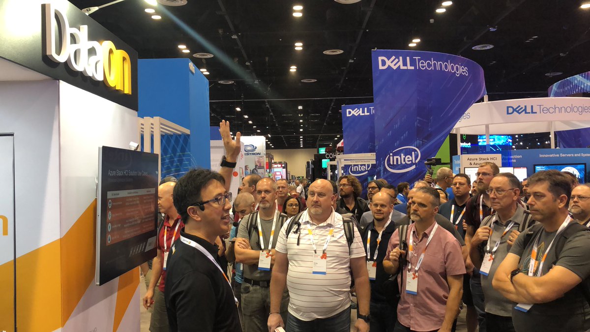 dataon's tweet photo. Big THANK YOU to everyone who came to visit and support us @MS_Ignite including all of our partners as well! 🤗 @SOS_Inc_TN @xcesbv @IntelBusiness @IntelStorage @ASHCI_UserGroup #AzureStackHCI #WindowsAdminCenter #HybridCloud #Optane #IntelSelectSolutions #SQLserver https://t.co/V9C8rknAR6