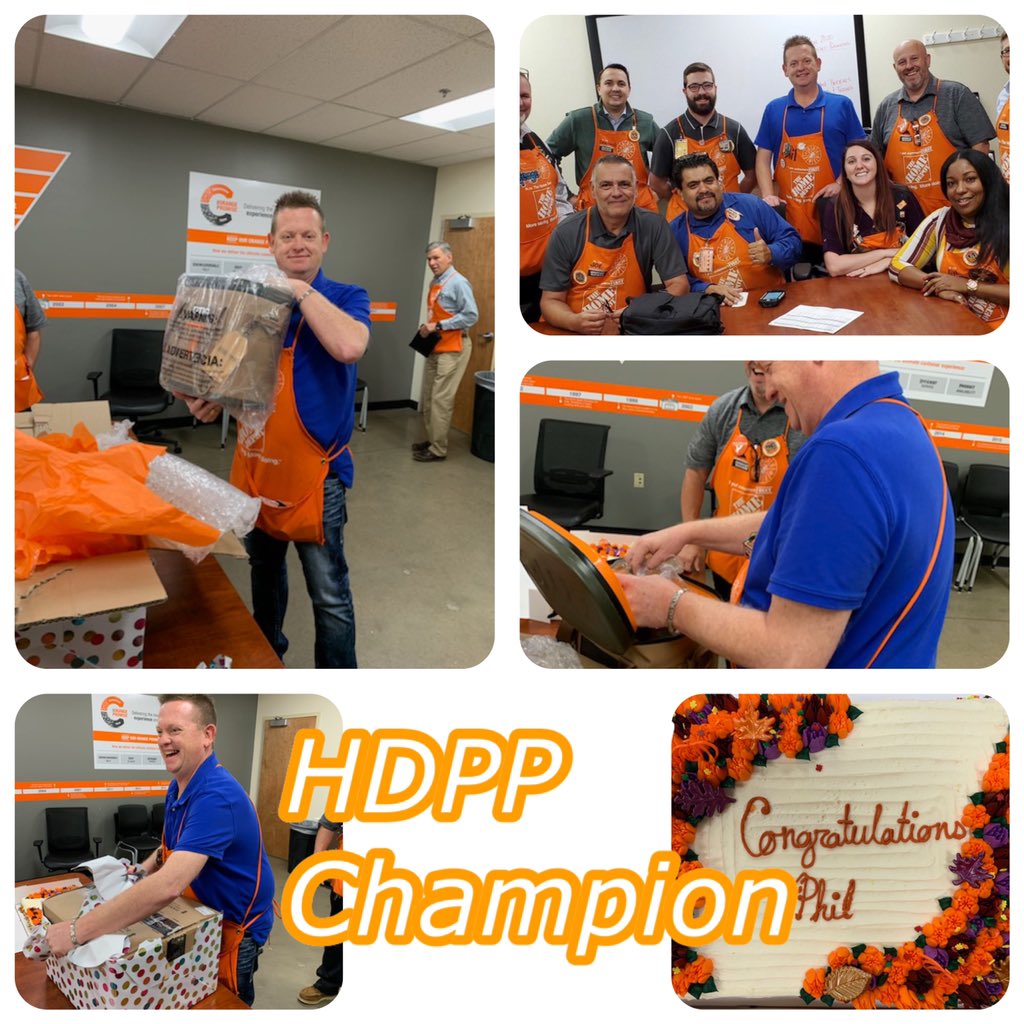 📍 #6514Homedepot wants to give a 🗣S/O to Phil for begin 🥇🏆 in the Southern Division for HDPP. Wayyyy 🎉to go Phil, keep up the great work❗️#KeepOrangePromise 🧡🧡🔐