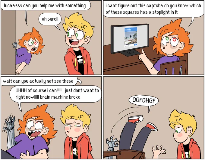a guest comic i made for @roqueport's blog!!! she wrote it and i drew it &gt;:3c #MOTHER3 