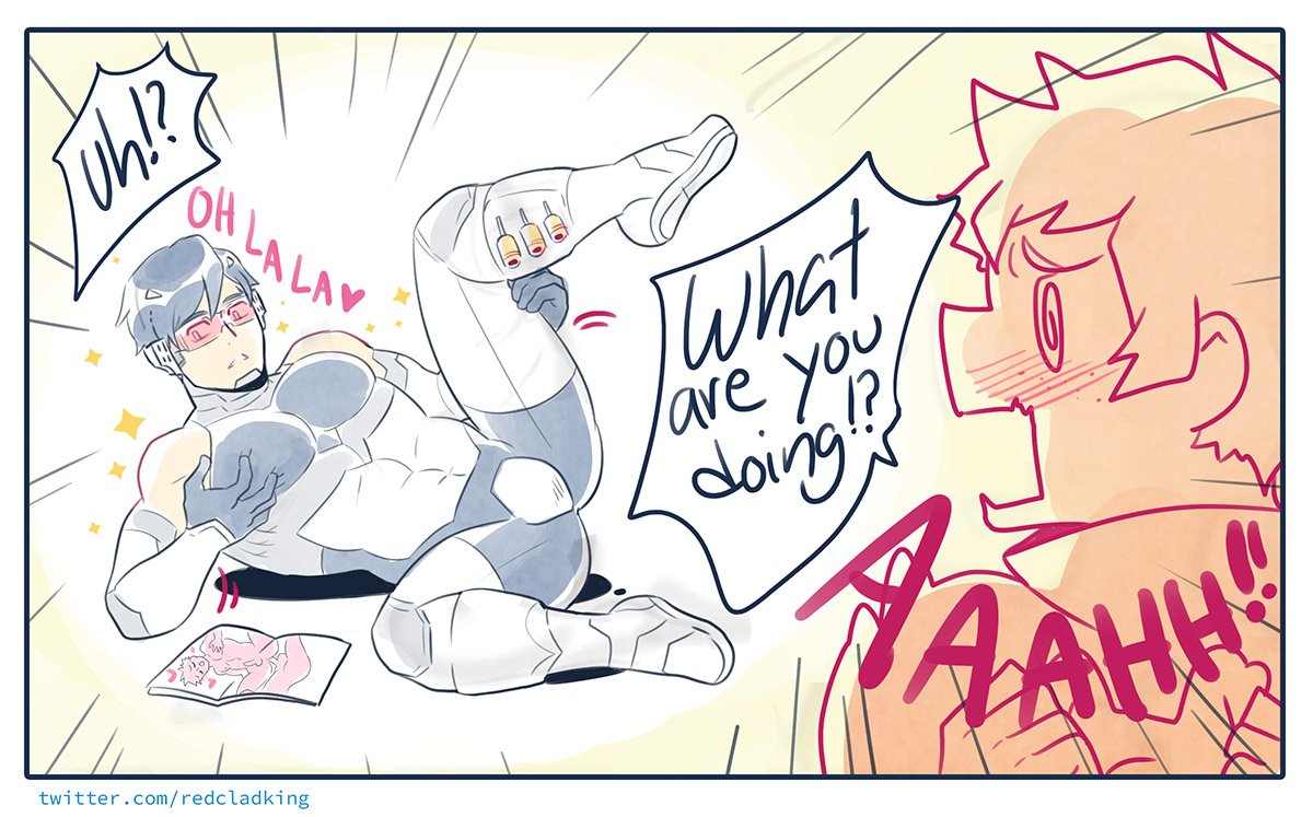 Usagi🔞@Tired on X: An iconic Chobits scene but with Iideku~ Maybe dont  leave your porn laying around for Iida to find Deku! myheroacademia  緑谷出久 飯田天哉 iidatenya iideku IidekuAndroidAU t.coK0Rgde9Emq  X