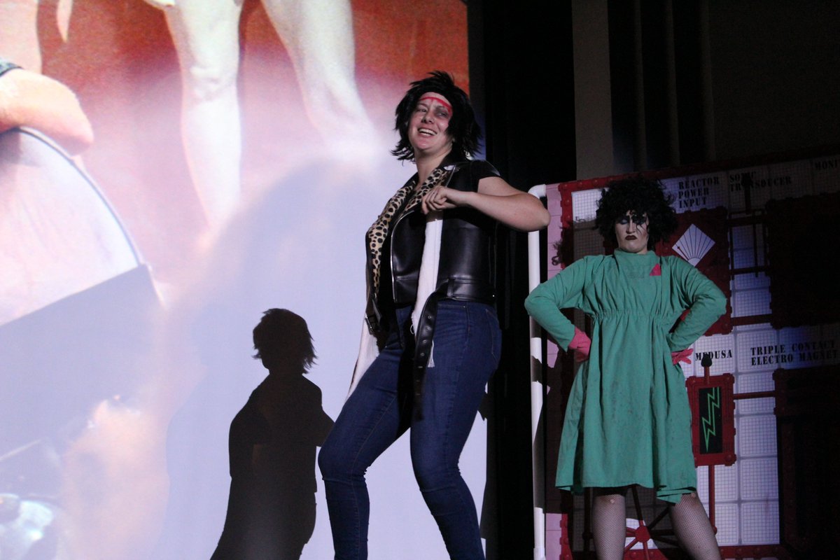 LongBeachRocky's tweet photo. Did you miss Gina's debut? They were great! Never miss a moment join us every Saturday at midnight @ArtTheatre!!!! #rockyhorror #Midnightinsanity #Mi #RHPS #Longbeach #Saturdaynight #Retrorow https://t.co/WqhpxoxUHE