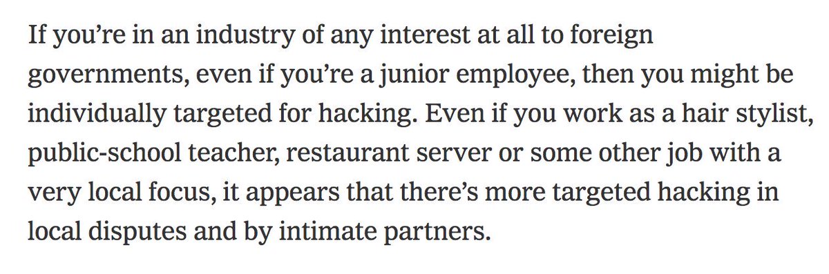 given all the talk about whistle-blowers right now, i reached out to @wbaidlaw to talk about whether its possible to be anonymous in 2019, how they protect whistle-blowers' privacy and who might be at risk of being a target https://www.nytimes.com/2019/11/12/opinion/whistleblower.html …