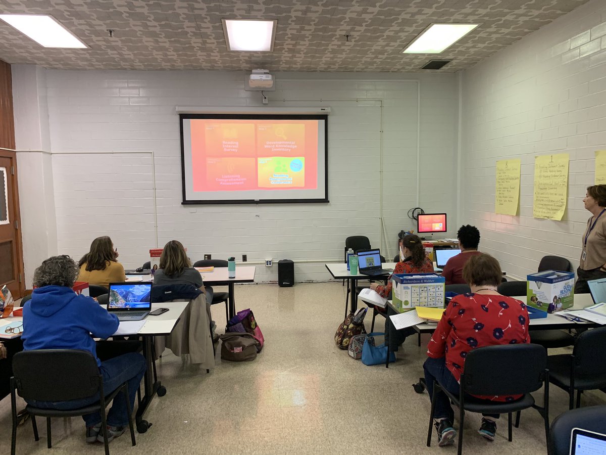NCES_Principal's tweet photo. Our K-5 teachers engaged in professional learning on Jan Richardson’s Guided Reading Assessment.  @mybrownschool #WeAreJCPS @Brown_Principal https://t.co/Zf1y5jNSU3