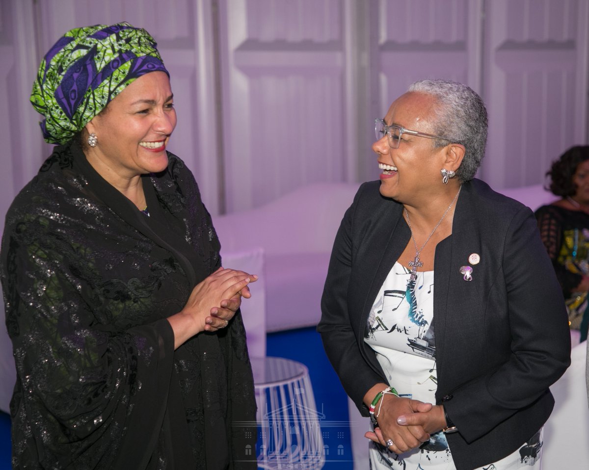 FirstLadyKenya's tweet photo. Delighted to have joined President Uhuru Kenyatta and world leaders at the opening ceremony of the #NairobiSummit on #ICPD25. I look forward to holding fruitful engagements and deliberations that will accelerate the promise of Cairo @UNFPA | @AminaJMohammed @Atayeshe @UNFPAKen https://t.co/r6wHBUsnQW