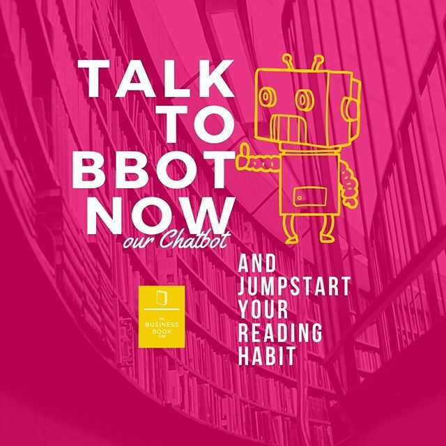 BBot helps you to jumpstart and stick to your business book-reading habits.
✨
BBot - chatbot link is in the BIO
💫
We believe learning from books is never out of fashion. We are a community of entrepreneurs.

Our Mission is to create this community to… ift.tt/34Ya2HE