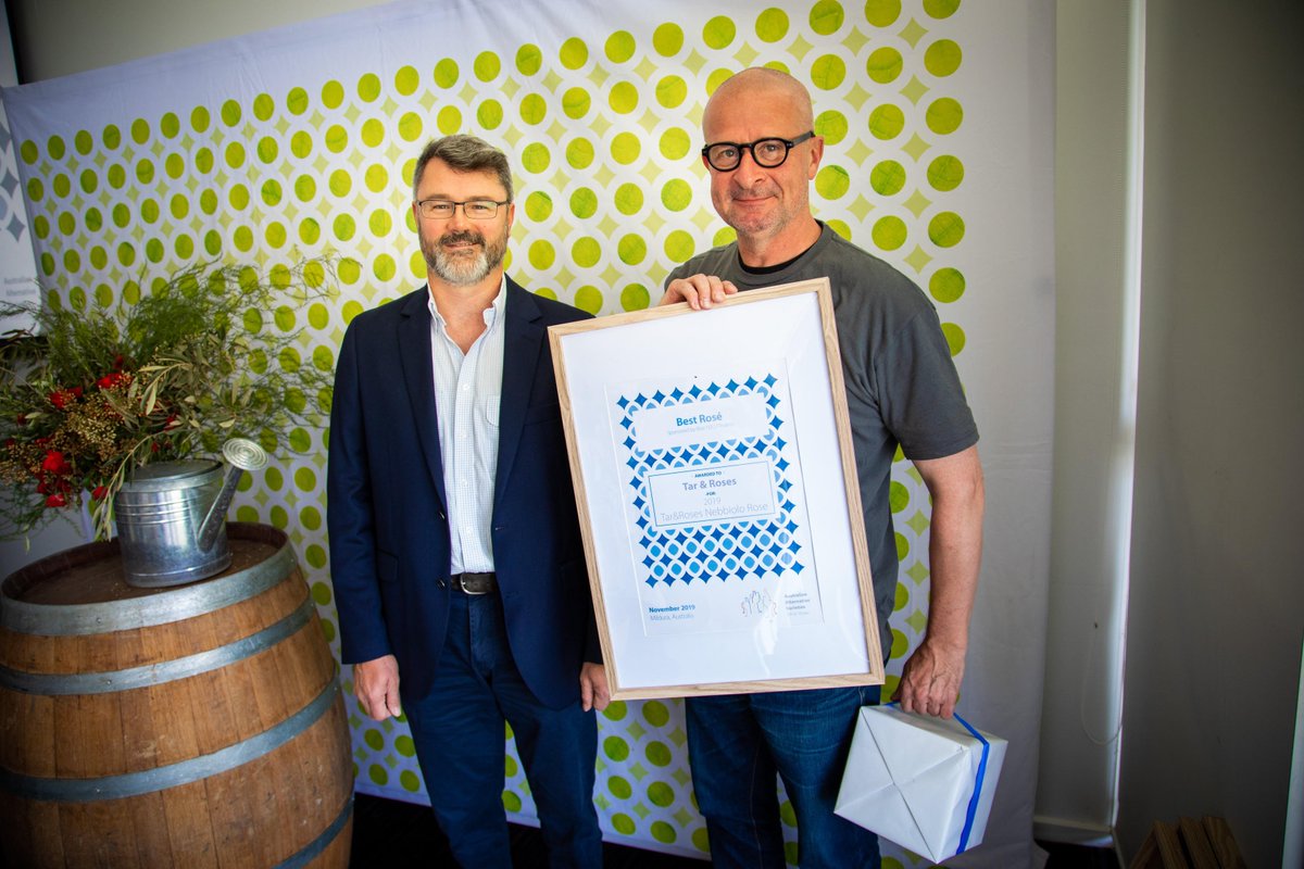 bhftechnologies's tweet image. Congratulations Tar &amp;amp; Roses, taking out the trophy for best #rosé at the Australian Alternative Varieties #Wine Show in #Mildura.