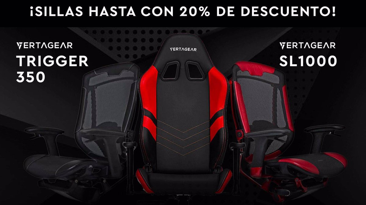 ¡Atención Perú!

¡Aprovecha hasta 20% de descuento en las sillas SL1000 y Trigger 350! ¡Adquiere tu silla ahora!

#paradagamer #vertagearlatam #sillagamer #sl1000 #trigger350 #gamer #gaming #videogames