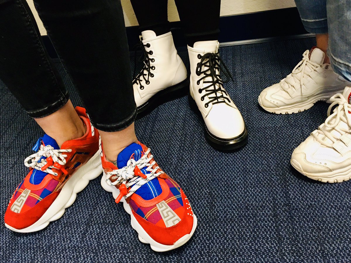 TwaltWhitman's tweet photo. These are #caughtshoes If these people do anything bad while wearing these shoes, they will definitely get caught. https://t.co/WOXdCPncm7