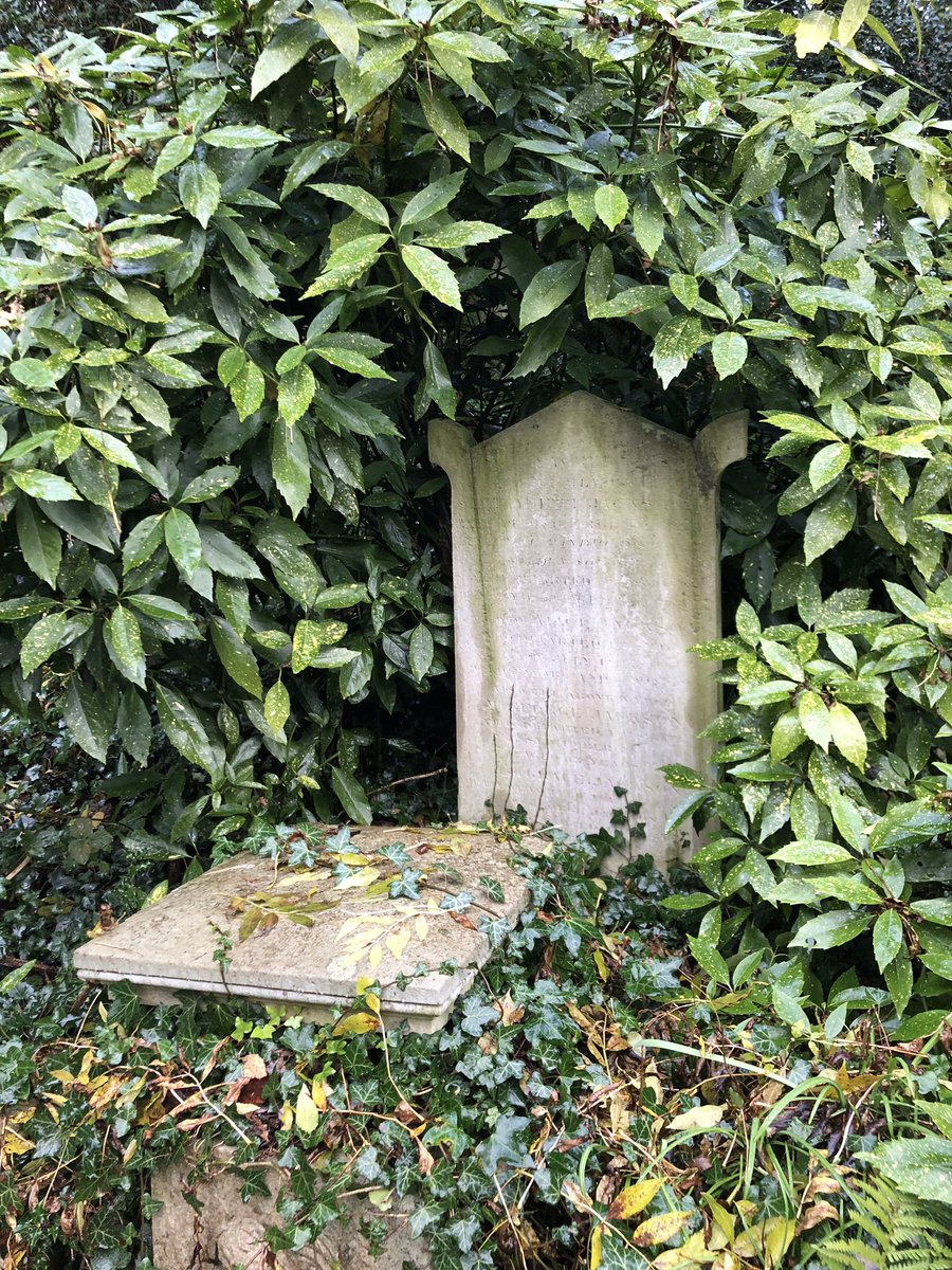 The very first grave in Highgate Cemetery, situated high on a hill that was once scenic. Elizabeth Jackson, age 36. That’s pretty much all we know, apparently.