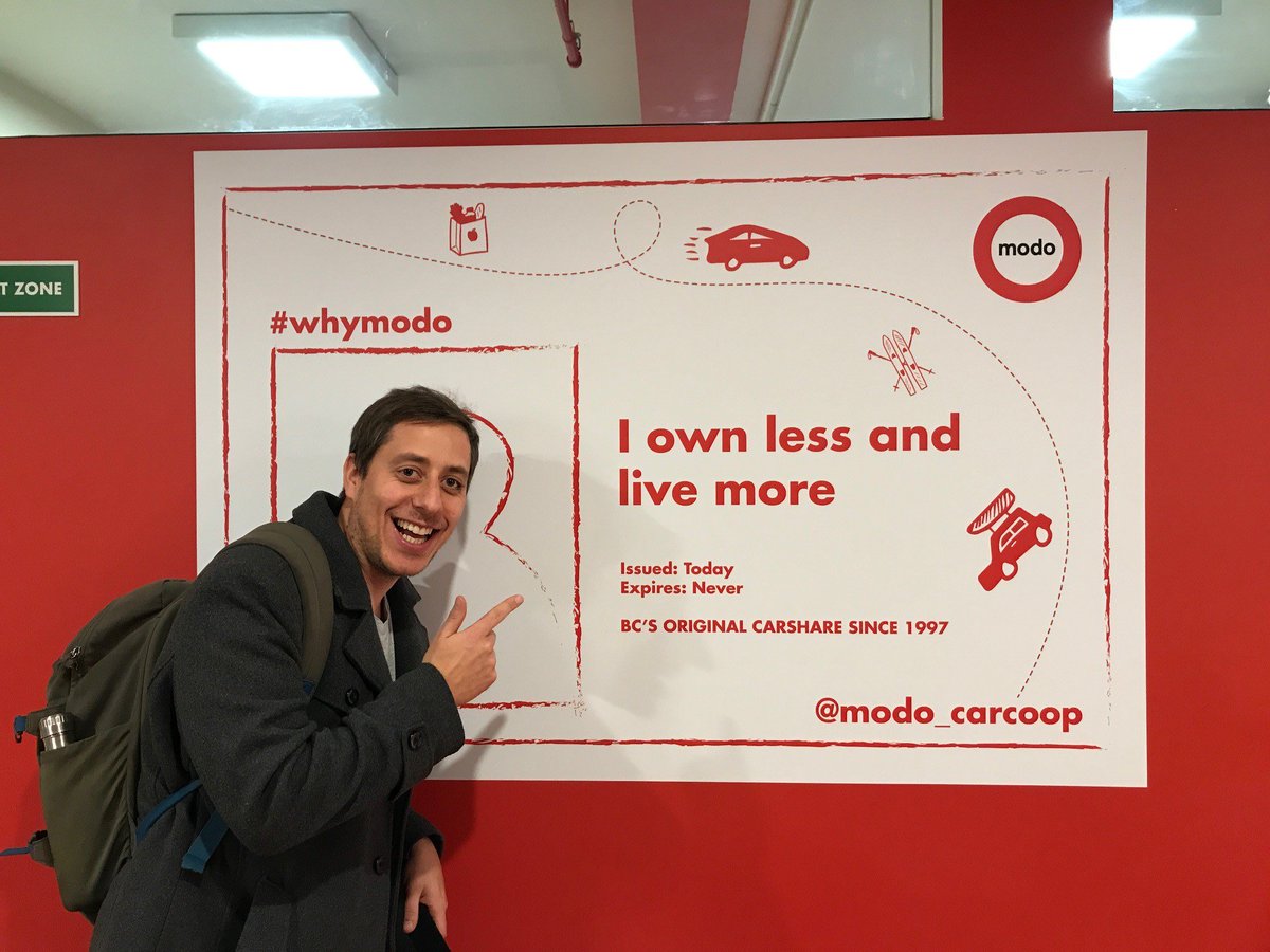 modo_carcoop's tweet photo. Great to have Flo from @Poparide swing by our #Vancouver office today! Did you know Modo members get $5 off their first #Poparide trip? #carshare #carpool
https://t.co/oc8WvMPb64 https://t.co/e3l1IEVcnT