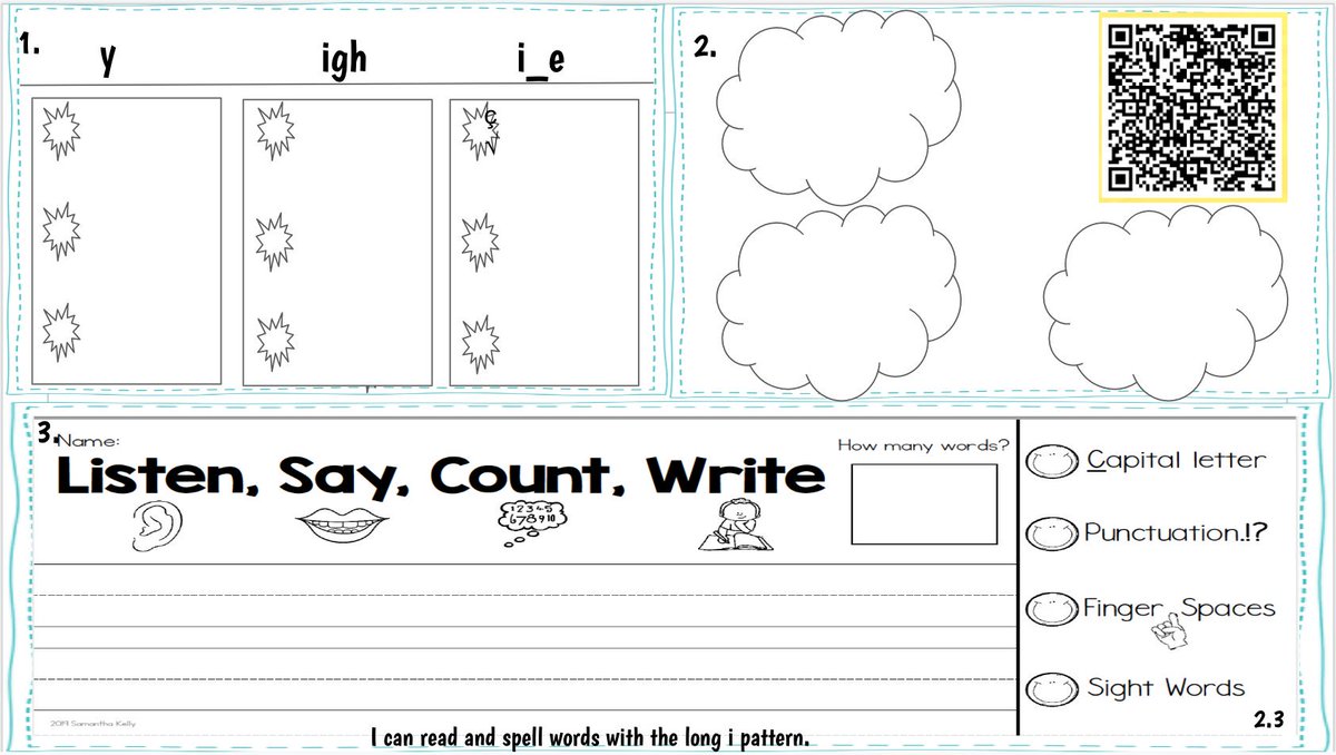 sarafrater's tweet image. A4:  We use a reader&apos;s workshop model- word work follows a routine each week and each task is followed by creating.  We use flipped practice w/@buncee to spell +sort buff.ly/34mLcB7, making words w/@seesaw and grammar practice followed by creating! #BunceeChat #SeesawChat