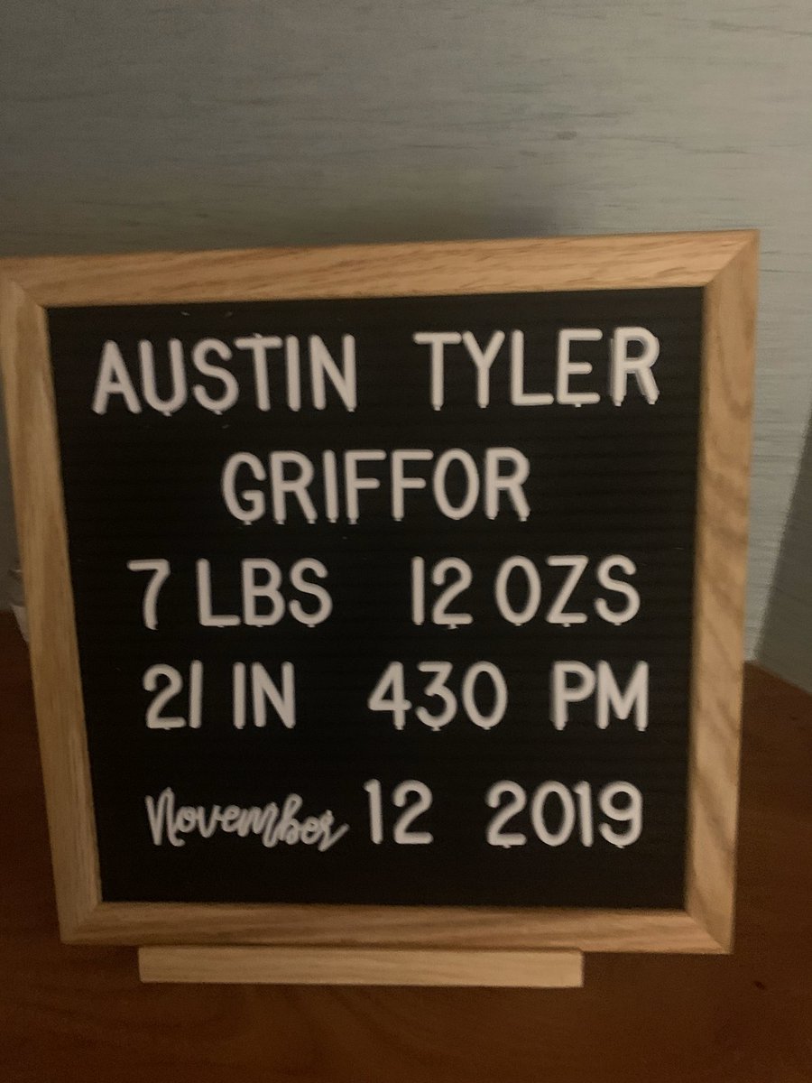 FallLeague's tweet image. My grandson was born today!