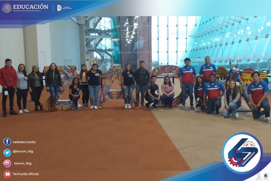 tecnmtuxtlagtz's tweet photo. La comunidad tecnológica les desea mucho éxito a los estudiantes y asesores de Quick, Armex’s y Tech4Life, proyectos del @tecnm_ittg que participarán en el #Eneit 2019 en su etapa Nacional del 12 al 15 de Noviembre en el #ITSFresnillo en Zacatecas, Zacatecas. #ComunidadTecNM https://t.co/noLcRWaXRm