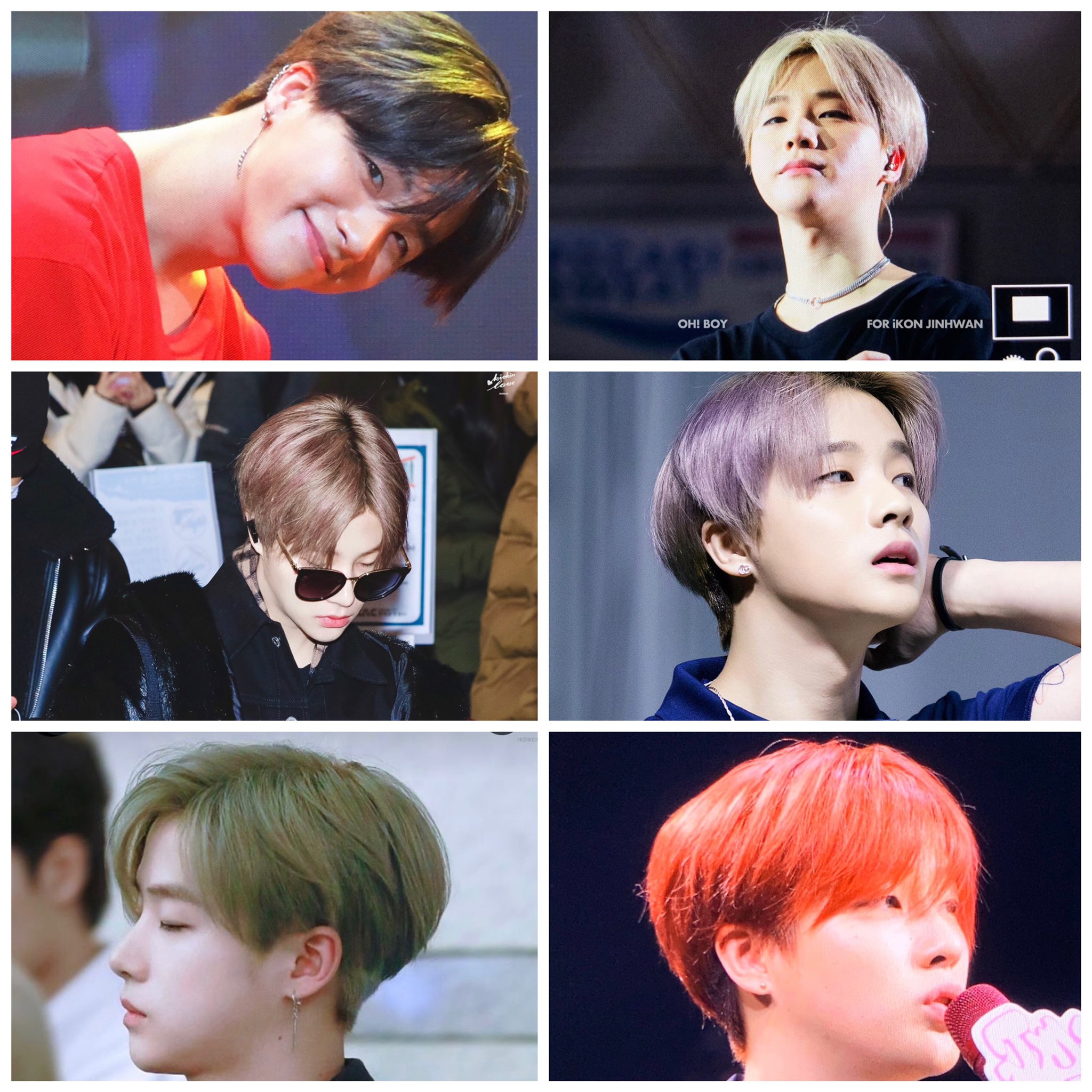 ひろりん ジナンくんの髪色何気にいつも楽しみなんだけど 何色にしてもよく似合うね ジナンくん T Co Ok59hznmos Twitter