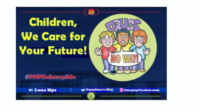 'We Believe the Children is our FUTURE!'

#PNPKakampiMo 
#PNPToServeandProtect 
#ChildrensMonth