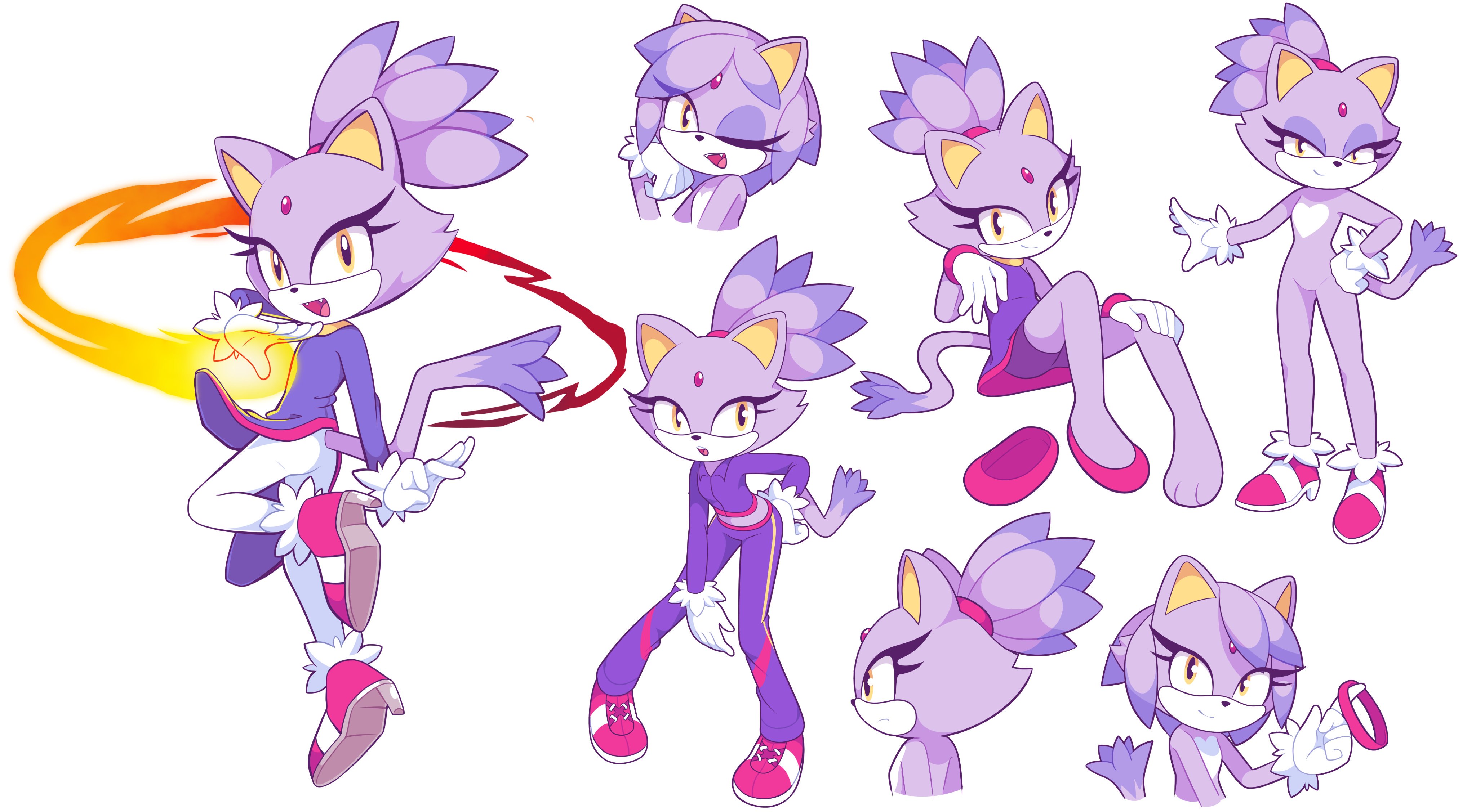 Here's a compilation of all the Blaze drawings I did last week, you ca...