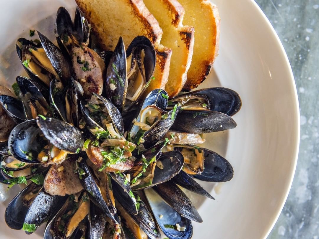New seasonal menu? You have our attention! 💥

We're impatiently waiting for @acovarestaurant new menu items to drop. Any guesses for what they might be?

In the meantime, enjoy classics like mussels and pretzel bites. 3-6PM daily. Photo: @acovarestaurant