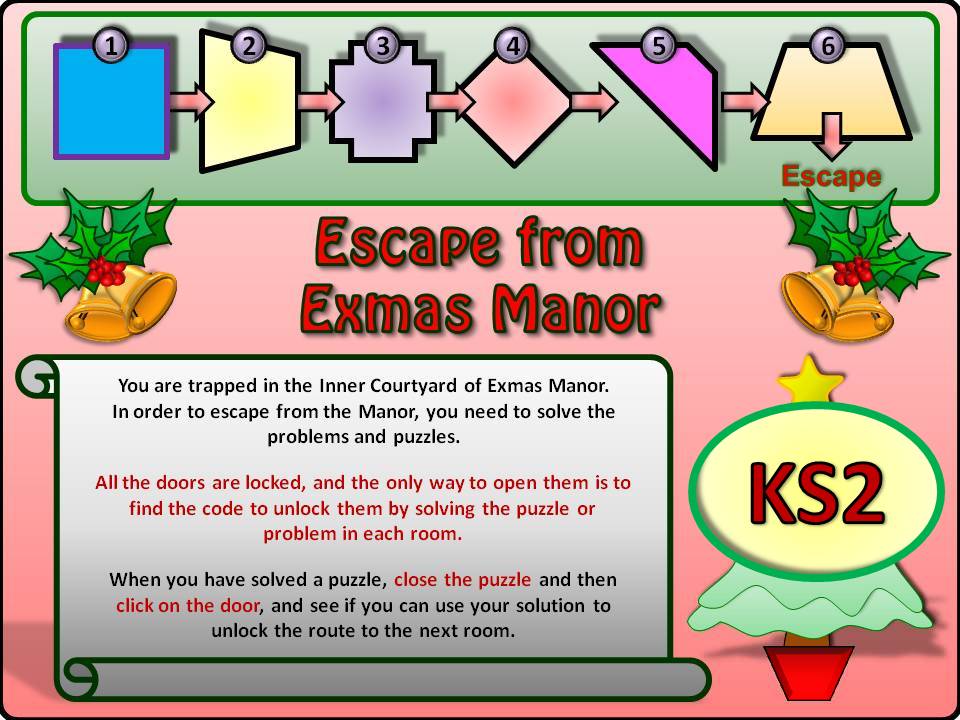 maths_topics's tweet photo. A fantastic KS2 Maths Escape Room for Christmas on my TES shop (KS3 and 4 also available on there).  You'll love this. https://t.co/8EVpmeMDiY  #mathstopics https://t.co/AyDNwHcUzt