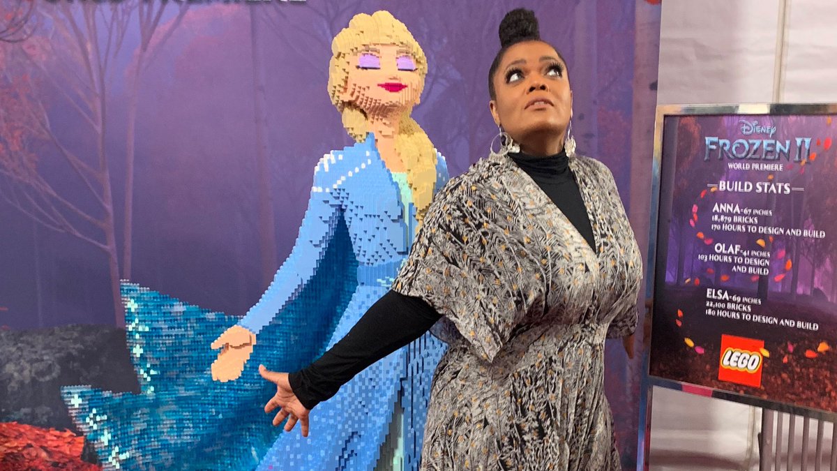 LEGO_Group's tweet photo. Going through our camera roll after an enchanting evening at the World Premiere for @DisneyFrozen 2! 💙if you're planning to watch in theaters November 22! #Frozen2 https://t.co/p1vl3NVw1T