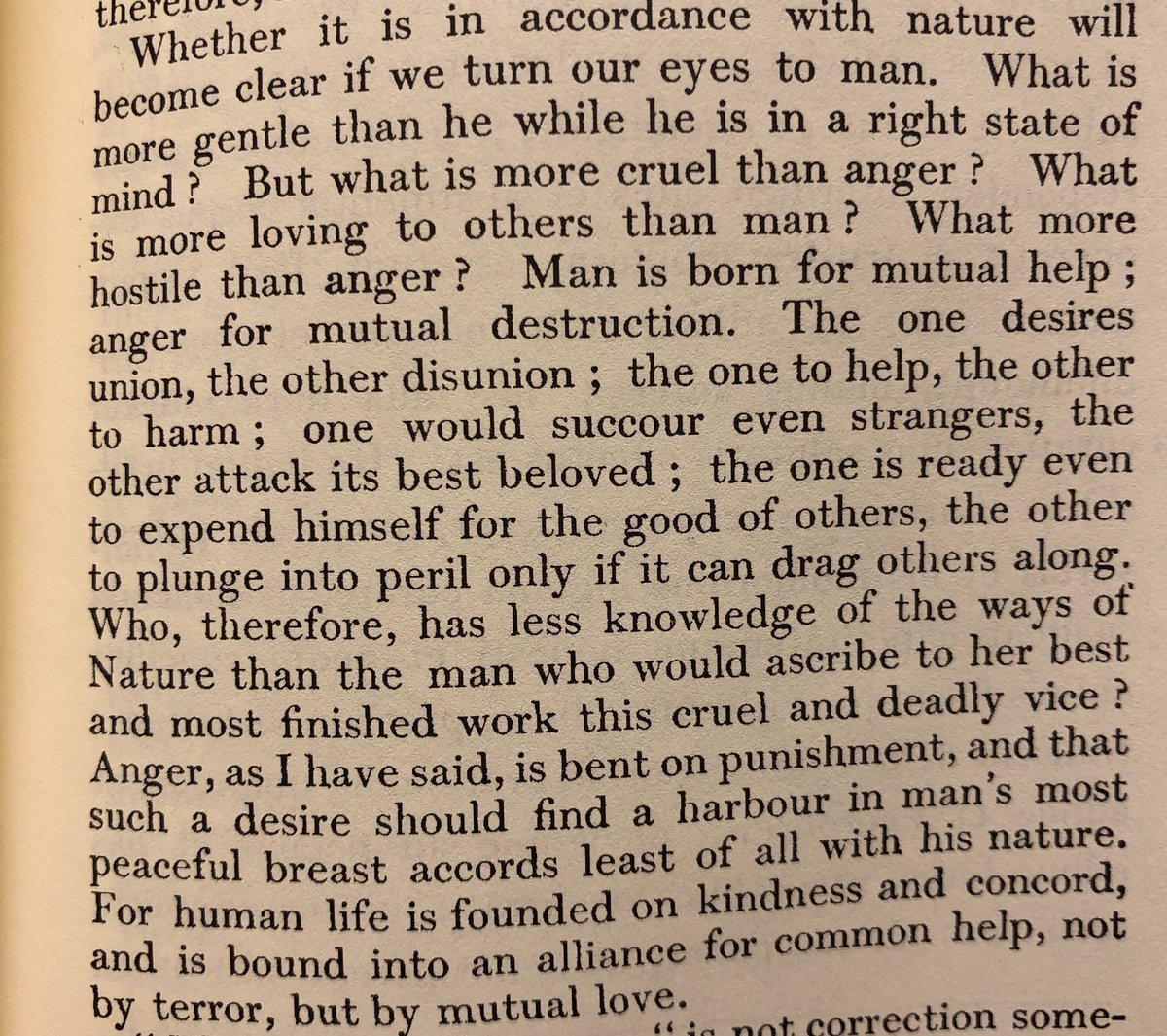 Reading Seneca’s treatise on anger. Offers helpful insight to frame anger. #DailyStoic #humblestrong