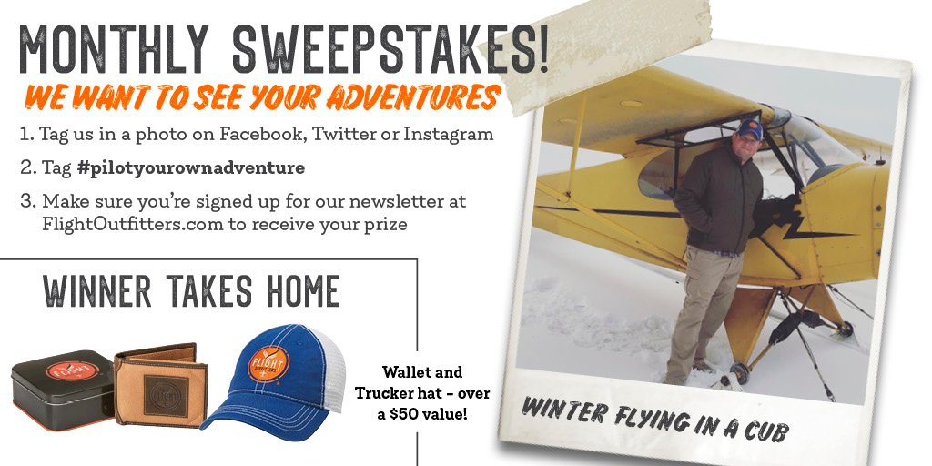 Do you want a chance to win some free Flight Outfitters gear? Of course you do! Follow these 3 simple steps and and enter to receive this $50+ value!