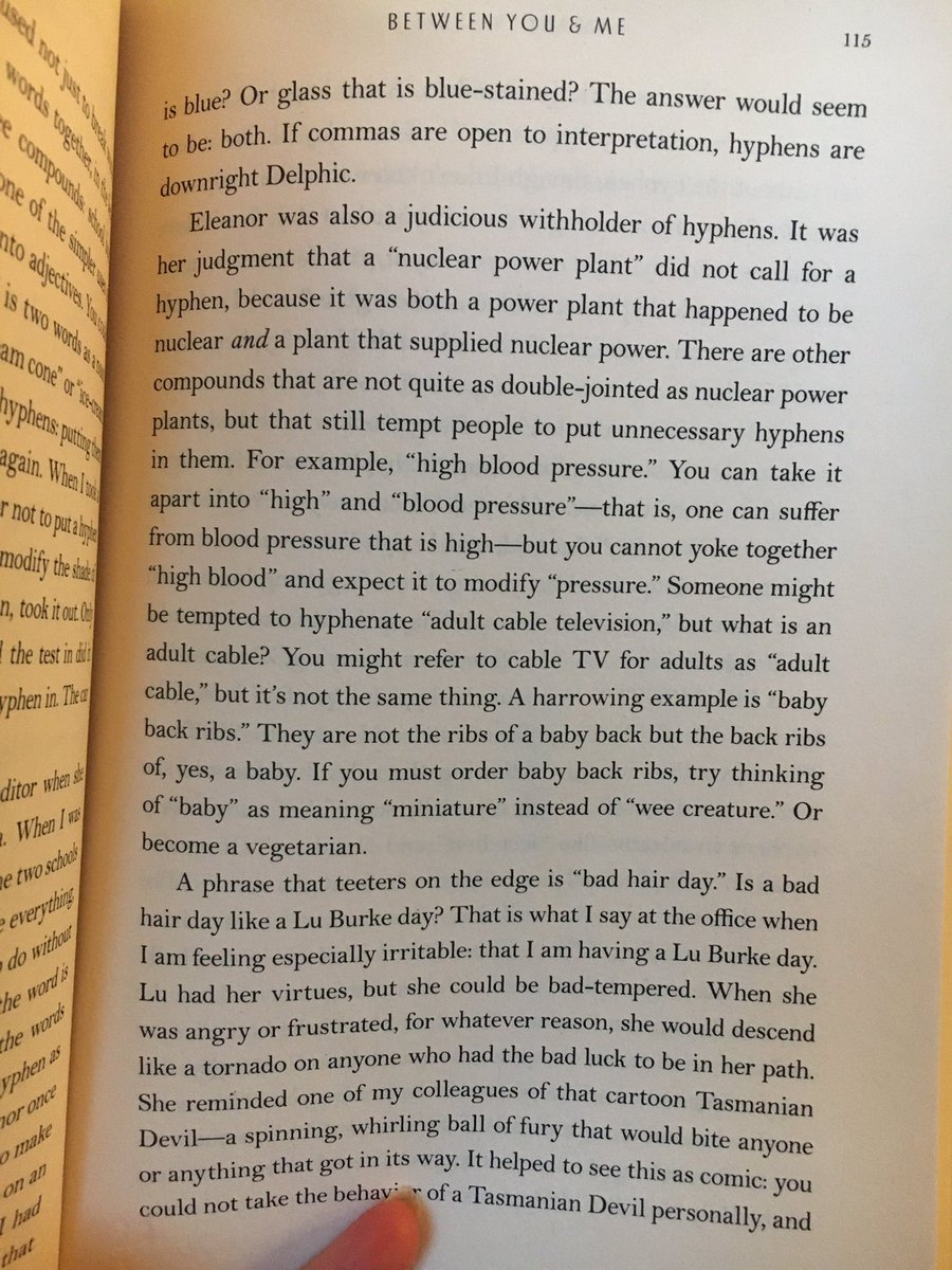 Mary Norris Hyphens Are The Heart Of That Book Despite The Comma In Its Subtitle